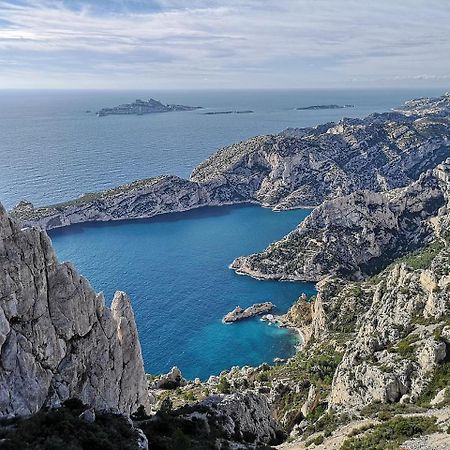10 Min Du Centre-Ville Terrasse Avec Vue + Parking Marseille Kültér fotó