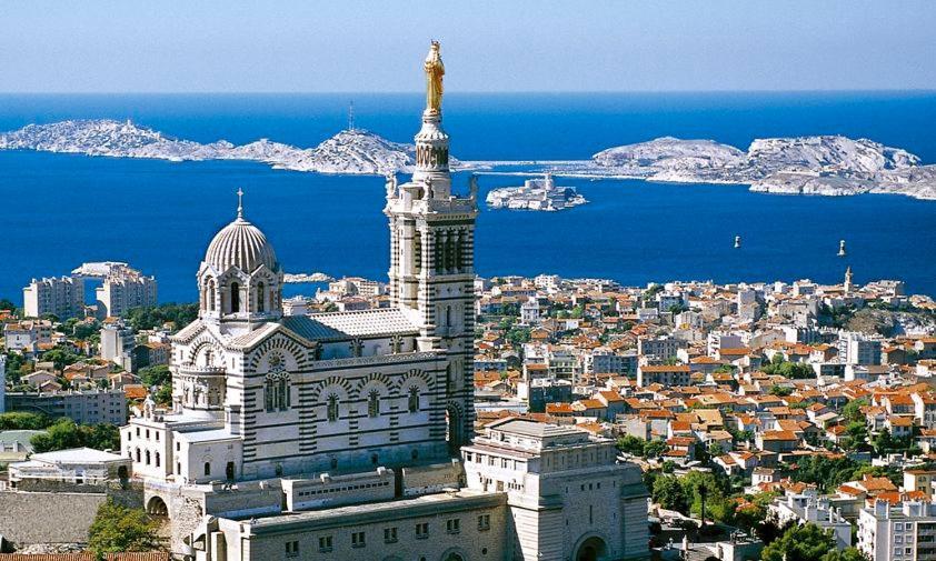 10 Min Du Centre-Ville Terrasse Avec Vue + Parking Marseille Kültér fotó