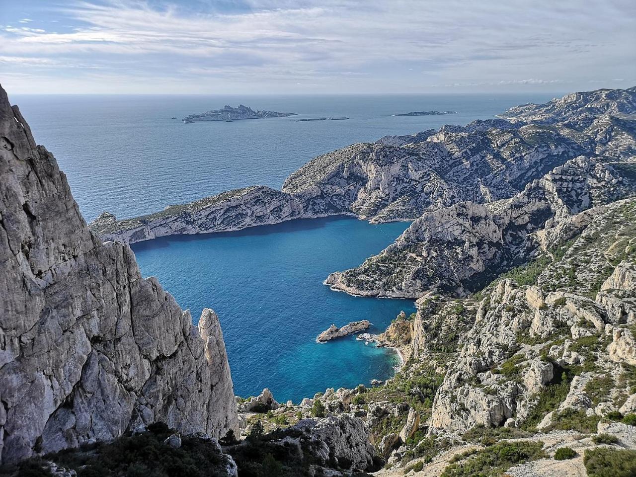 10 Min Du Centre-Ville Terrasse Avec Vue + Parking Marseille Kültér fotó